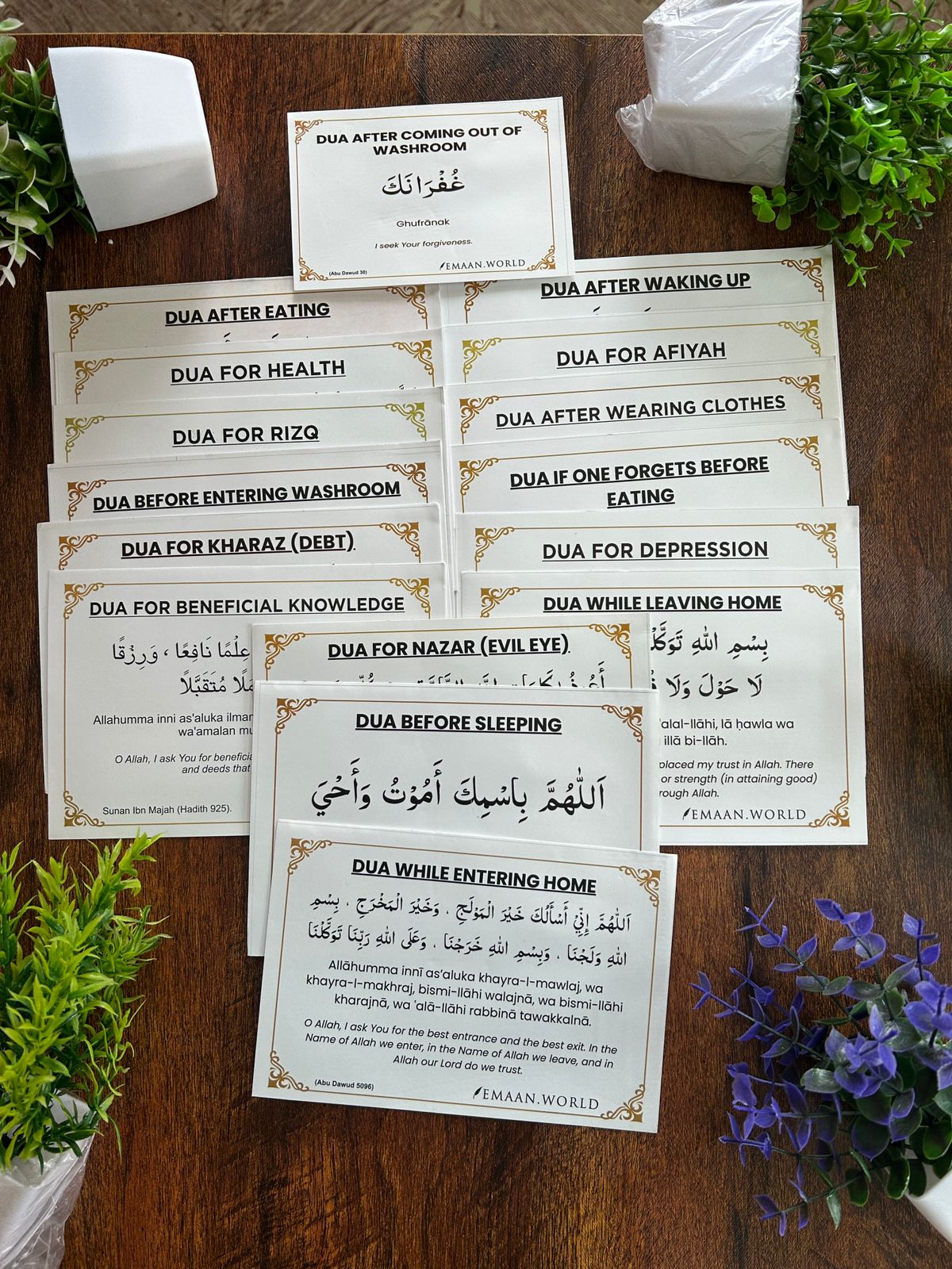 Holy Quran Combo – Urdu translation in ROMAN Script